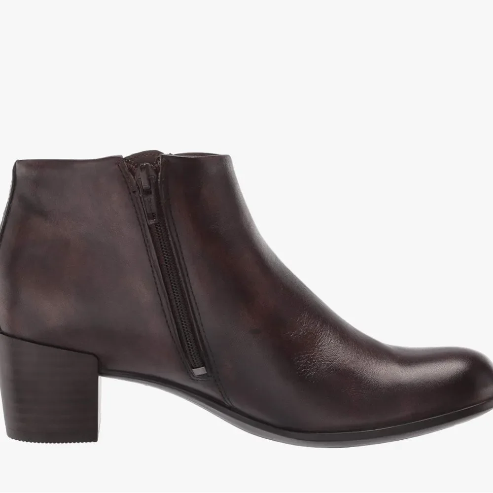 ECCO Shape 35 Zip Ankle Boots NWOB Size 42 (Women’s 11)